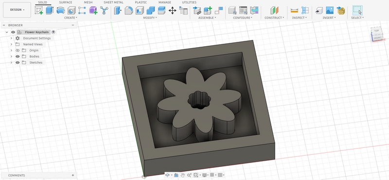 Flower Extruded